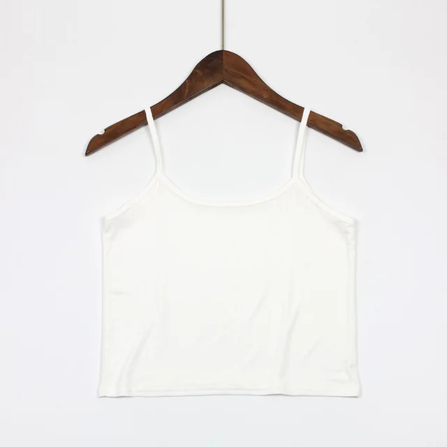 Camisole Women's Loose Tank Top White - Shop at LoveMi