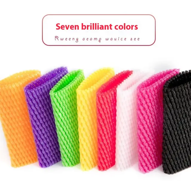 Foam Mesh Shockproof Protective Net Pocket Fruit Net Cover 24X10Cm 150Pcs Thickened - Shop at LoveMi