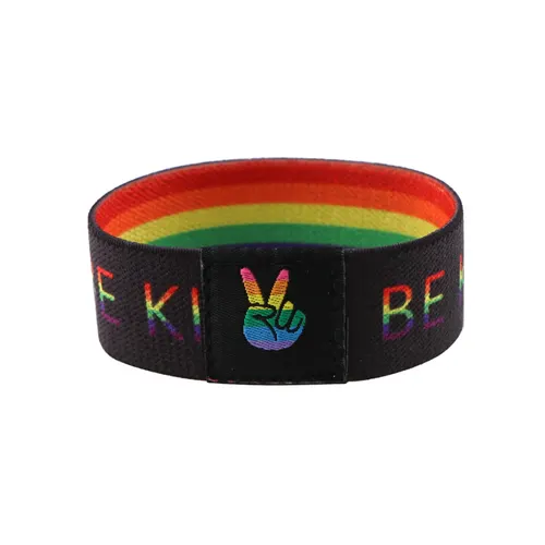 Colorful Puzzle Elastic Wrist Strap Care Autism Sports Elastic Cartoon Bracelet Washable Elastic Mxsh41/04 - Shop at LoveMi