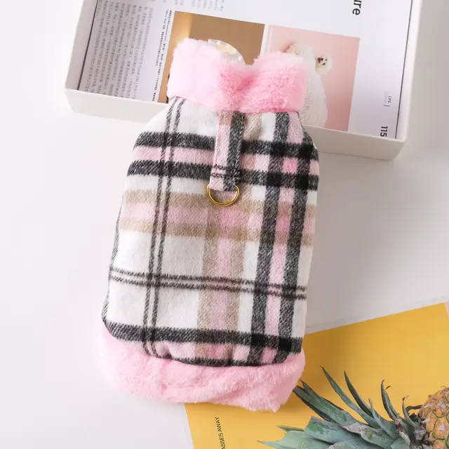 Traction Autumn And Winter Thickening Pet Dog Thai Pink - Shop at LoveMi