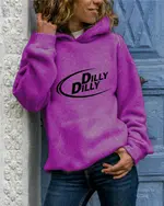 Purple Hooded