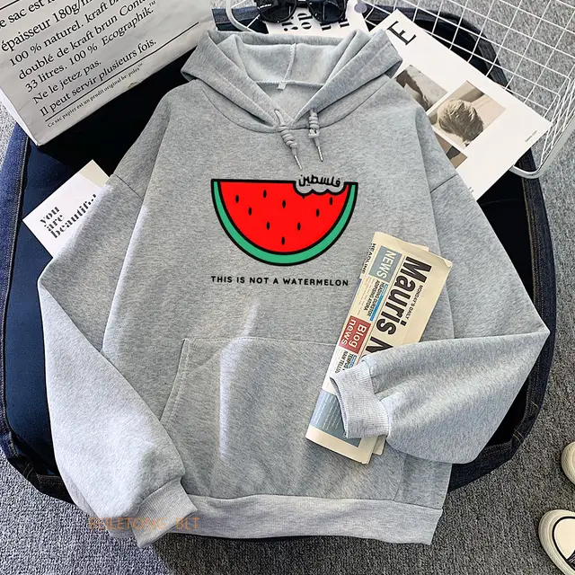 Long sleeved Sweater Kawaii Hoodie Winter Casual Gray - Shop at LoveMi