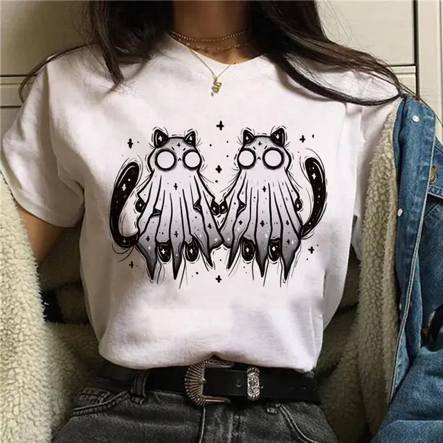 New Top Cute Cartoon Printed Casual T shirt 22 Style - Shop at LoveMi