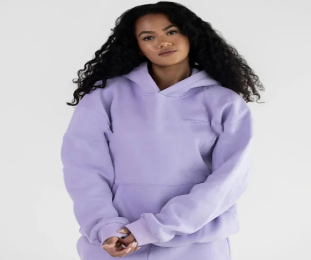 Japanese Loose Casual Sweatshirt Neutral Purple - Shop at LoveMi