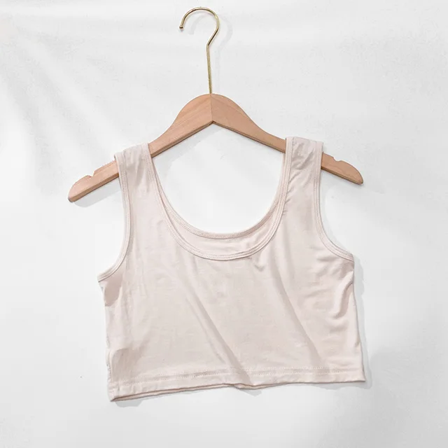 U neck Thick Shoulder Strap Camisole For Women Skin Color - Shop at LoveMi