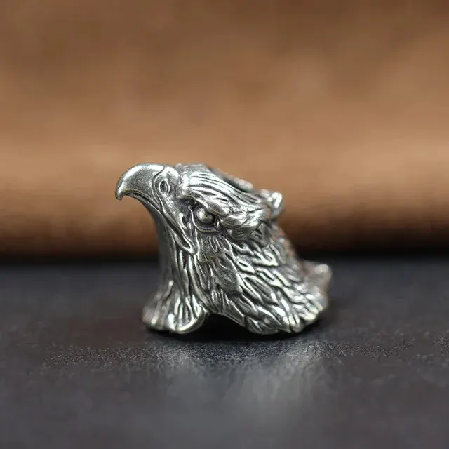 Brass Personality Retro Eagle Hand Strap EDC Pendant White Copper - Shop at LoveMi