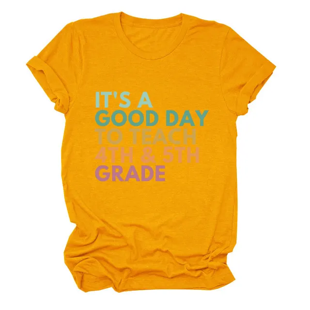 Simple Casual Round Neck Women's Short Sleeve Mustard Yellow - Shop at LoveMi