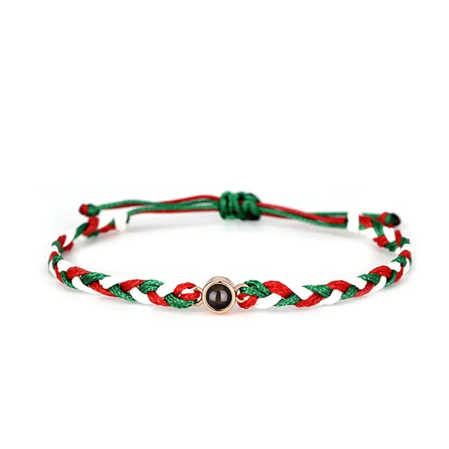 Christmas Gift Projection Couple Carrying Strap Rose Gold - Shop at LoveMi
