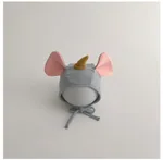 Cartoon Blue Elephant