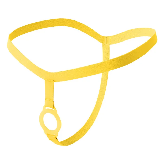 Men's Horseshoe Ring Lock Essence Delay Lasting Size Model Yellow Small Size - Shop at LoveMi