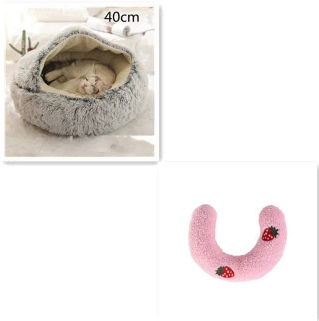 Cozy Co Coon Dog & Cat Pet Bed Grey 40Cm Setc - Shop at LoveMi
