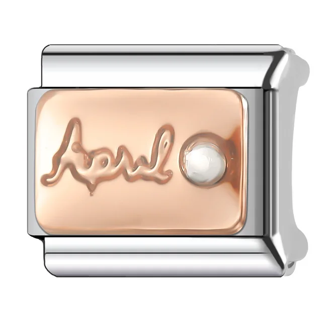 9MM Single Section Module Units Bracelet DIY Bracelet Style 7 - Shop at LoveMi
