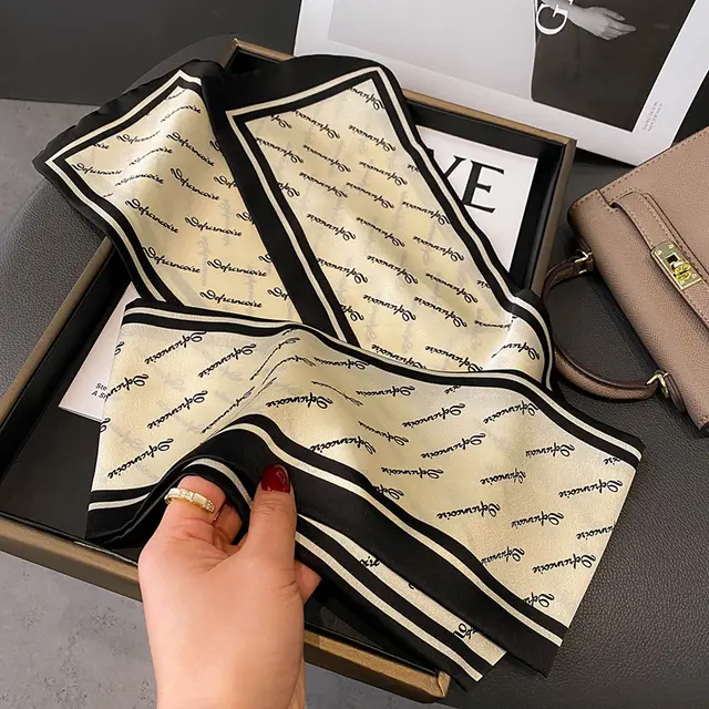 Ink Painting Boxer Small Silk Scarf Fashion Decoration Main Picture No 29 - Shop at LoveMi