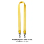 2.5X5Cm Yellow Silver Buckle