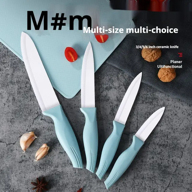 Chef Knife Special Ceramic Fruit Slicing Knife Light Blue - Shop at LoveMi