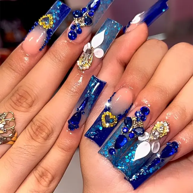 French Wear Armor Love Rhinestone St3056 Wear Nail Kit - Shop at LoveMi