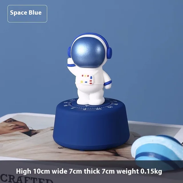 Homeworker Learning Time Management Timer Student Alarm Clock Blue Astronaut - Shop at LoveMi