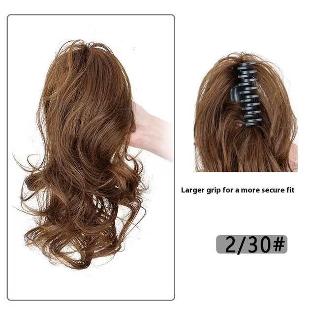 High Cranium Can Tie Ponytail Hairpin Back Head Shark Clip Ponytail Braid 230 Style - Shop at LoveMi