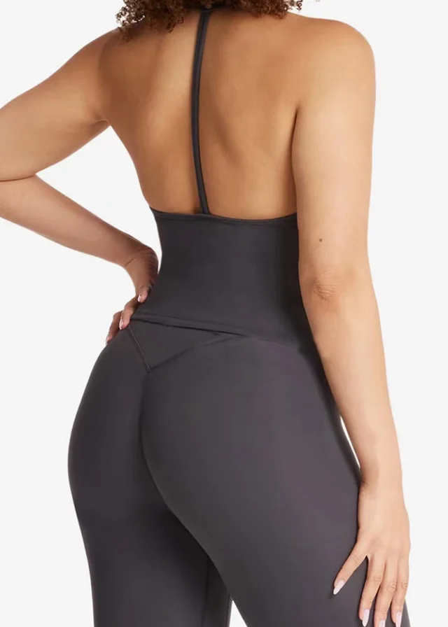 With Chest Pad Halter New Sports Fitness Vest Dark Gray - Shop at LoveMi