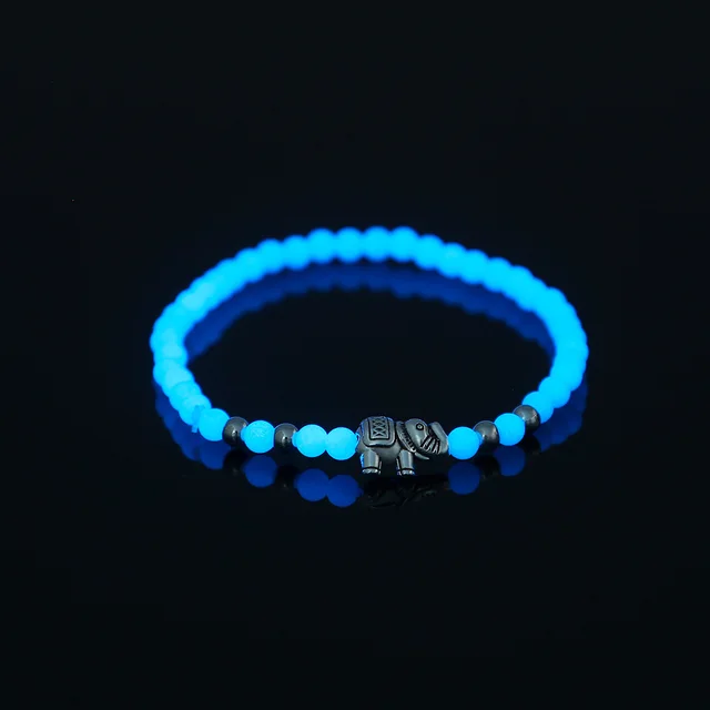 Creative Heart Moon Luminous Bracelet Accessories Ny832 Elephant - Shop at LoveMi