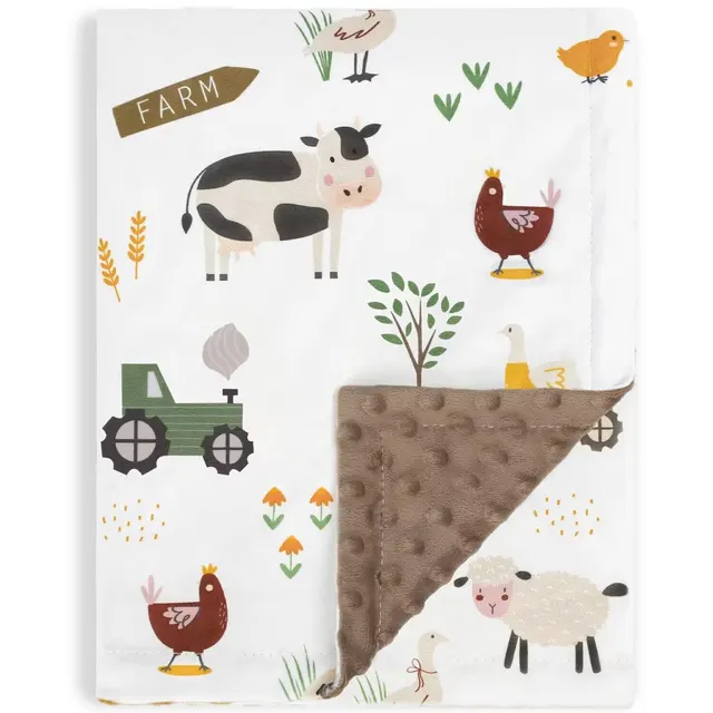Baby Comfort Children Double layer Quilt Hug Blanket Pattern G - Shop at LoveMi