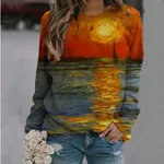 Comfortable Casual Loose Round Neck Sweater - 07Color