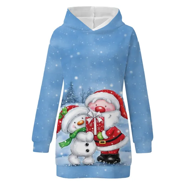 Christmas Print Hoodie Digital Printing Wyq0105Sm1045 - Shop at LoveMi