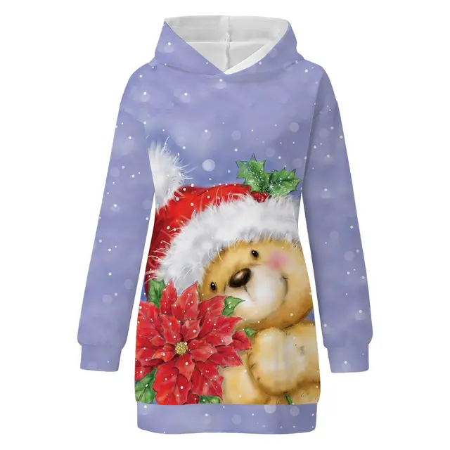 Christmas Print Hoodie Digital Printing Wyq0105Sm1047 - Shop at LoveMi