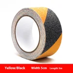 Black Yellow 5Cmx5M