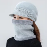 Hat Scarf Gray
