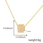 G Gold Single Pendant
