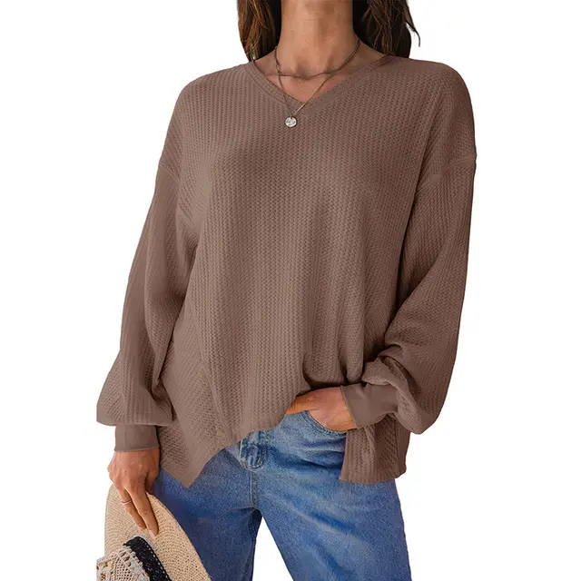 Women's Casual Loose All match Bottoming Shirt Top P1017 - Shop at LoveMi