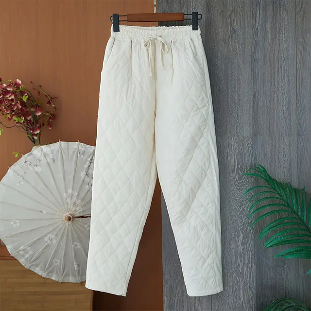 Korean Style Loose Casual Pants For Women White Pants - Shop at LoveMi