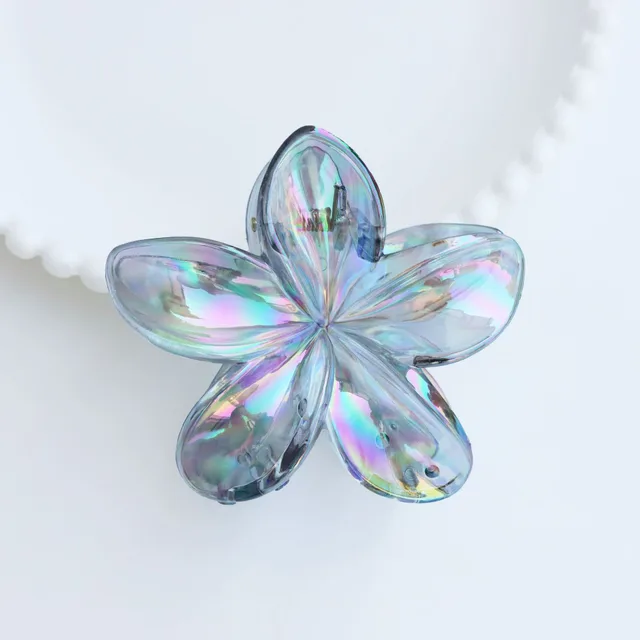 Women's Colorful Egg Flower Barrettes 8Cm Abdd Black - Shop at LoveMi