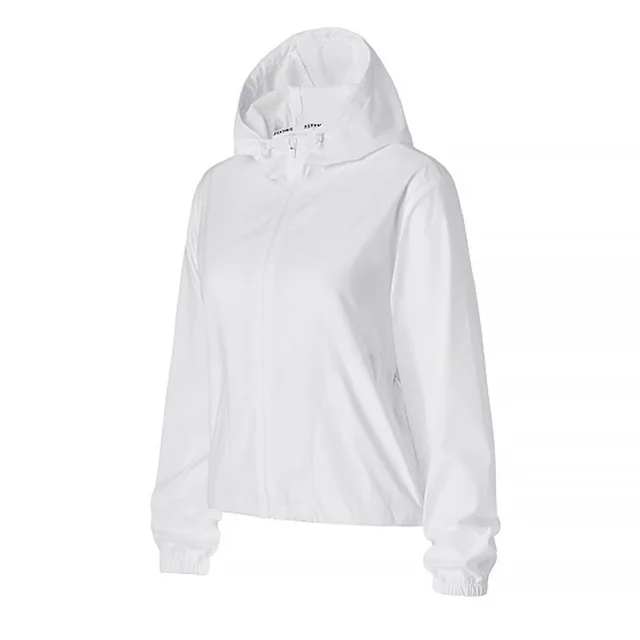 Spring And Summer Sports Female Outdoor Suit White Coat - Shop at LoveMi