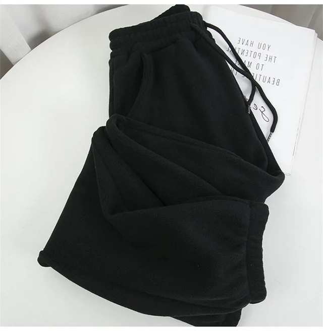 Autumn And Winter Sports Casual Pants For Women Black - Shop at LoveMi