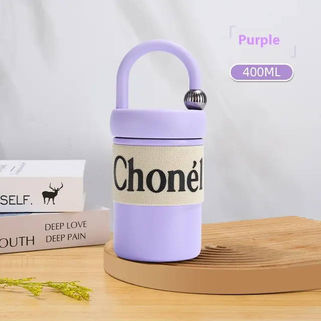 Fashion Stainless Steel Insulation Minimalist Cup Purple - Shop at LoveMi