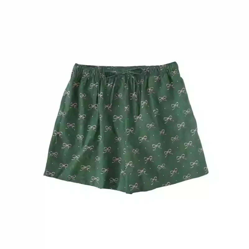 Soft Wool Soft And Comfortable Home Pajamas Women's Suit Shorts 2Xl - Shop at LoveMi
