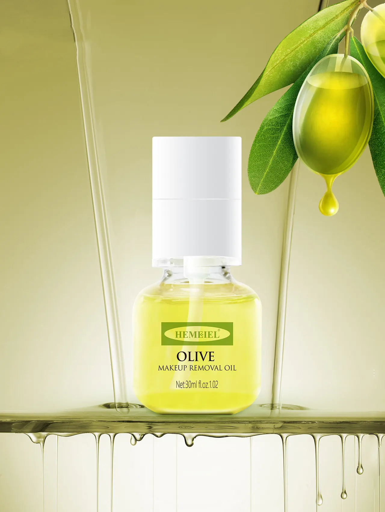 Facial Makeup Remover Olive Cleansing Oil Avocado Cleaning - Olive