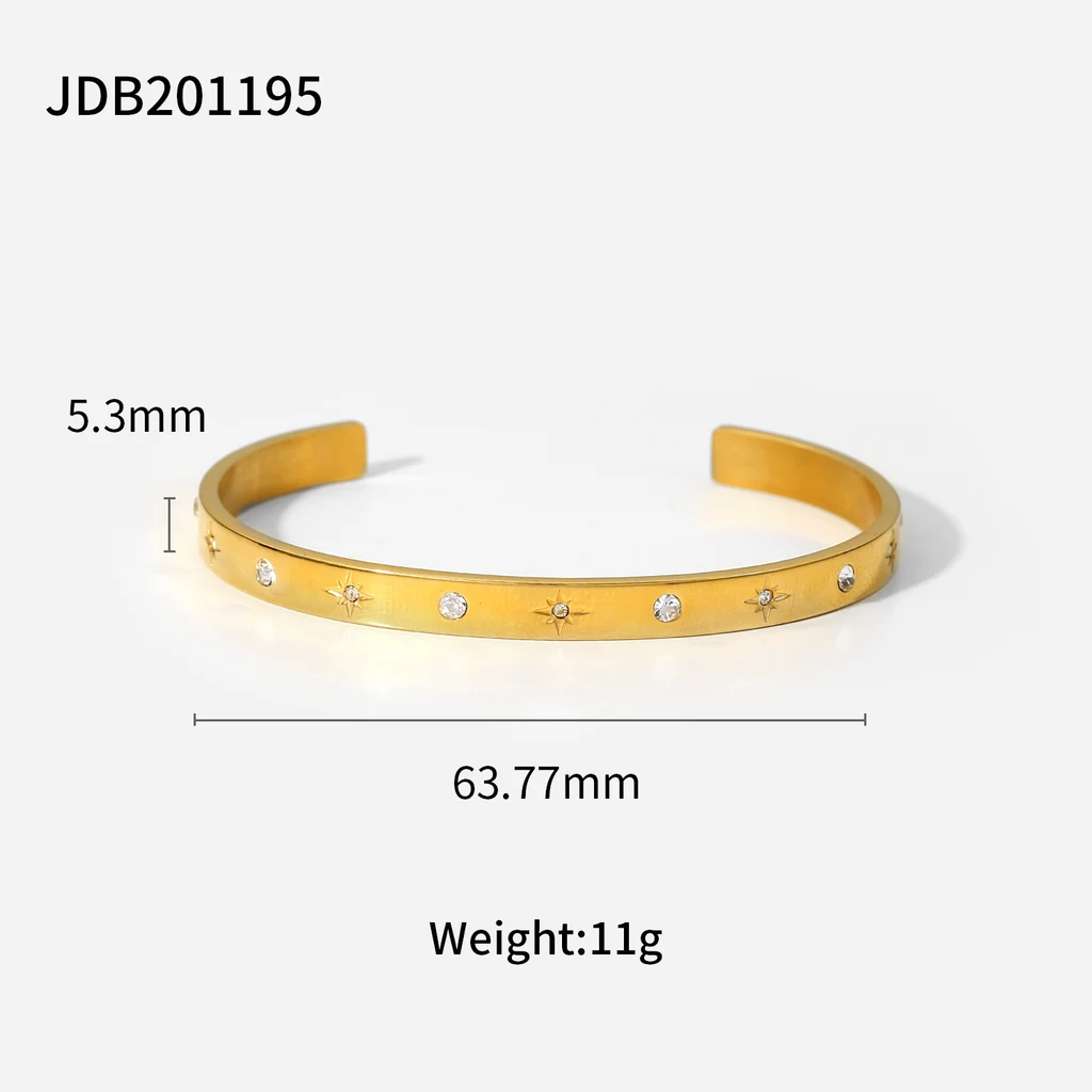 Women's Fashion Retro Titanium Steel Bracelet - Jdb201195