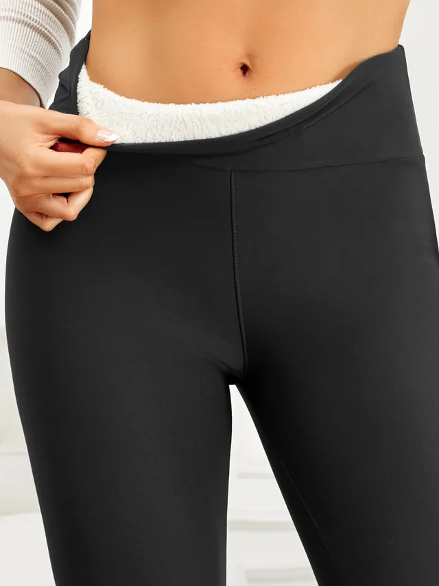 Tight Warm Pants Cashmere Leggings For Women Style 1 - Shop at LoveMi