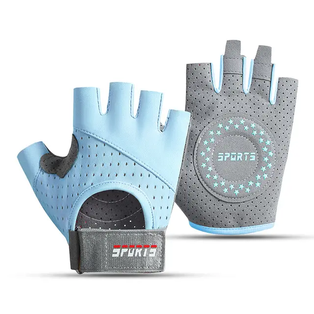Women's Fitness Cycling Gloves Lake Blue - Shop at LoveMi