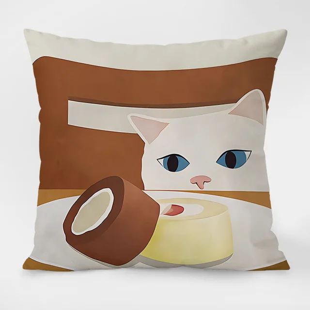 Nordic Style Animal Pattern Couch Pillow 3Style - Shop at LoveMi