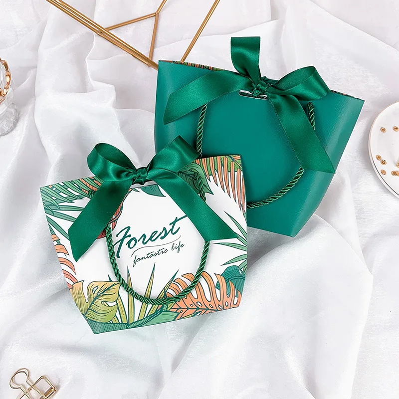 Children's Cartoon Birthday Gift Paper Bag Dream Forest Medium - Shop at LoveMi
