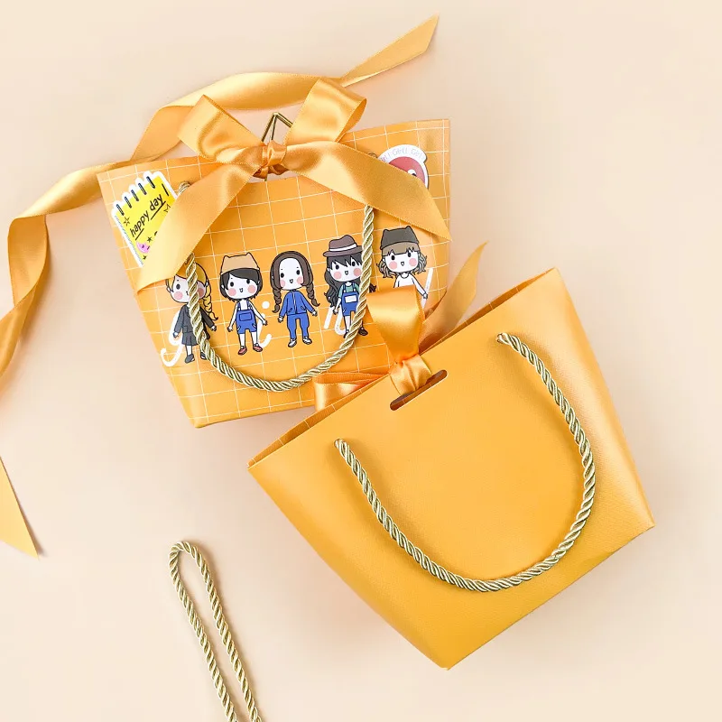 Children's Cartoon Birthday Gift Paper Bag Sunshine Girl Small Size - Shop at LoveMi