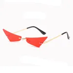 Gold Frame Red Lens