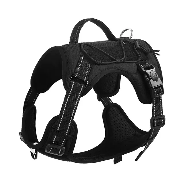 Pet Hand Holding Rope Anti Breaking Loose Dog Harness Black - Shop at LoveMi