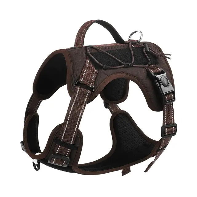 Pet Hand Holding Rope Anti Breaking Loose Dog Harness Coffee - Shop at LoveMi