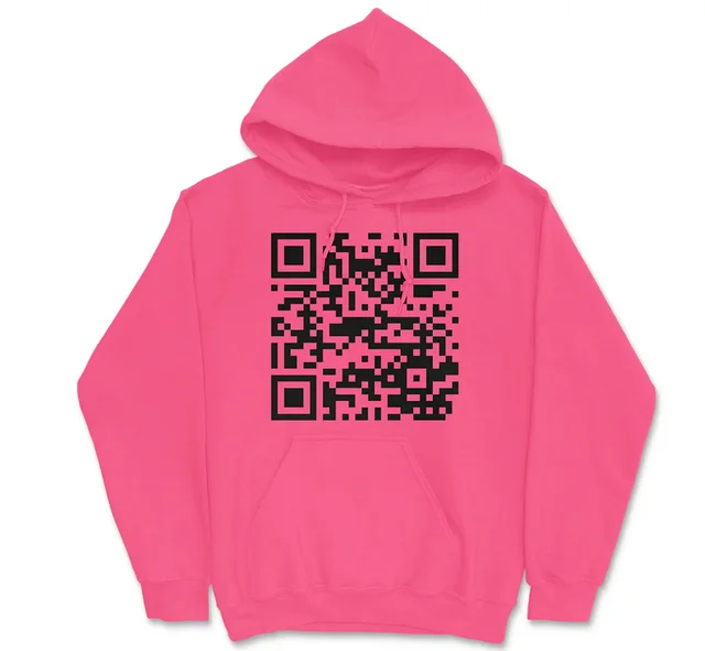 New European And American Letter Printed Long Sleeved Hoodie Pink - Shop at LoveMi