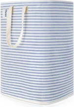 Cotton And Linen Blue Stripes